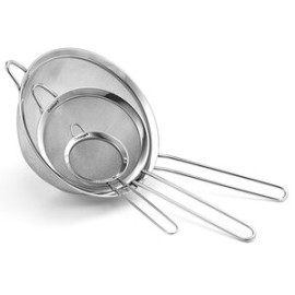 Juego De 3 Coladores Acero Inoxidable Cuisinart Ctg-00-3mses